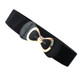 Elasticated Belt with Gold Bow Buckle